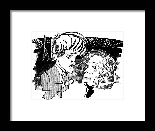 #condenastnewyorkerillustration Framed Print featuring the digital art New Yorker May 23rd, 2011 by Tom Bachtell