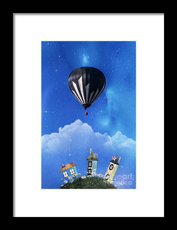 Activity Framed Print featuring the photograph Up through the atmosphere by Juli Scalzi