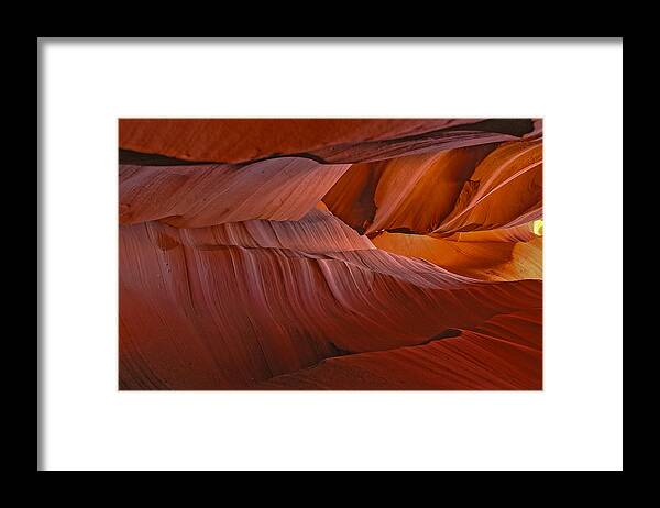Upper Antelope Canyon Framed Print featuring the photograph Upper Antelope Canyon III by George Buxbaum