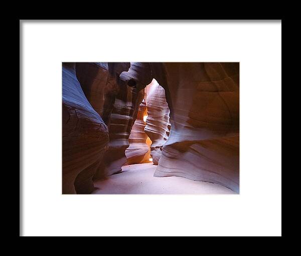 Cave Framed Print featuring the photograph Upper Antelope Canyon by Patricia Haynes