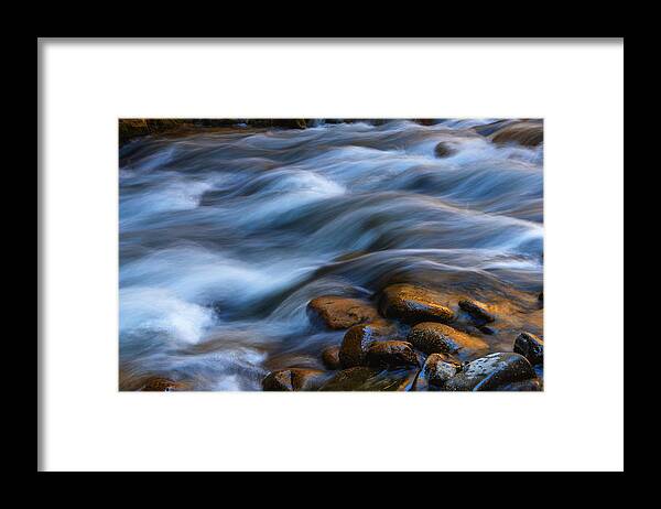 Long Exposure Framed Print featuring the photograph Ups and Downs by Chuck Jason
