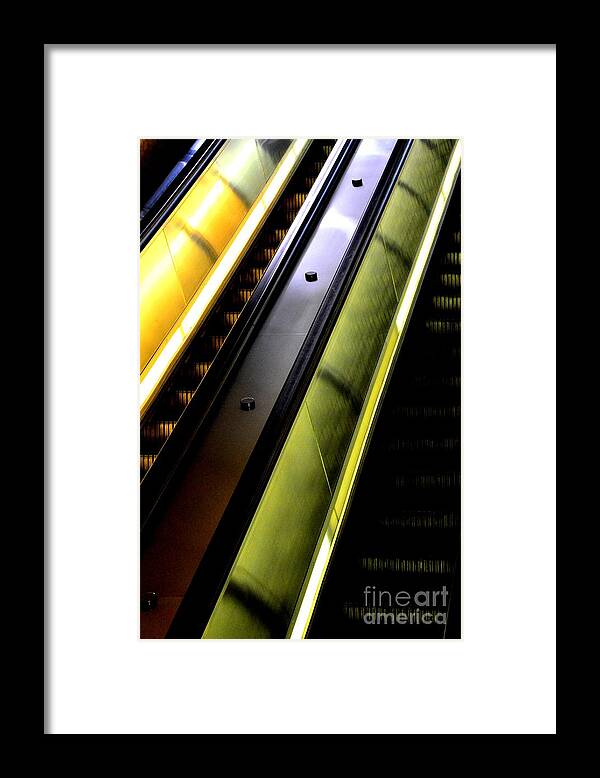 Newel Hunter Framed Print featuring the photograph Urban Abstract by Newel Hunter