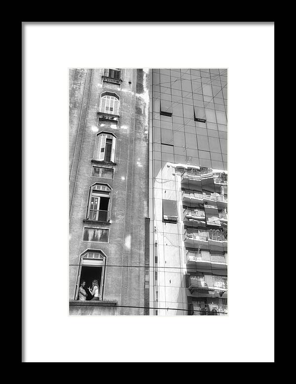 City Framed Print featuring the photograph Urban Life by Joan Herwig