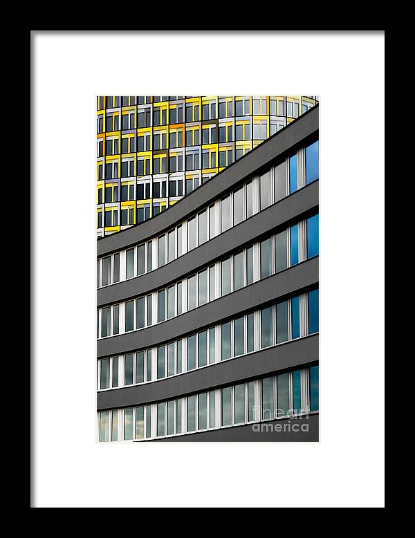 Adac Framed Print featuring the photograph Urban Rectangles by Hannes Cmarits