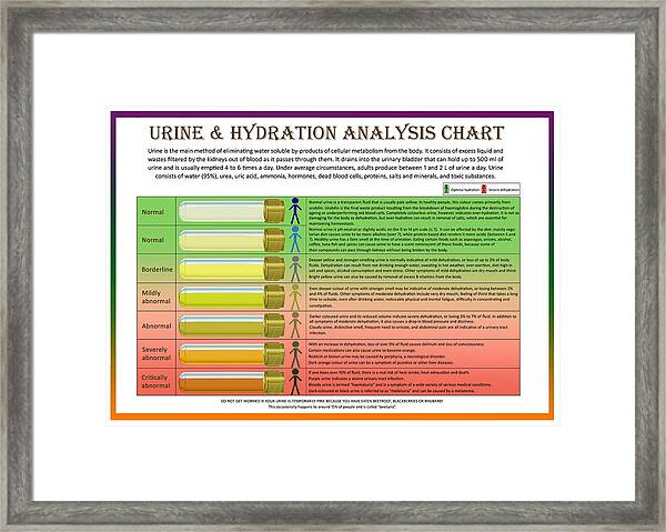 Urine Hydration Chart