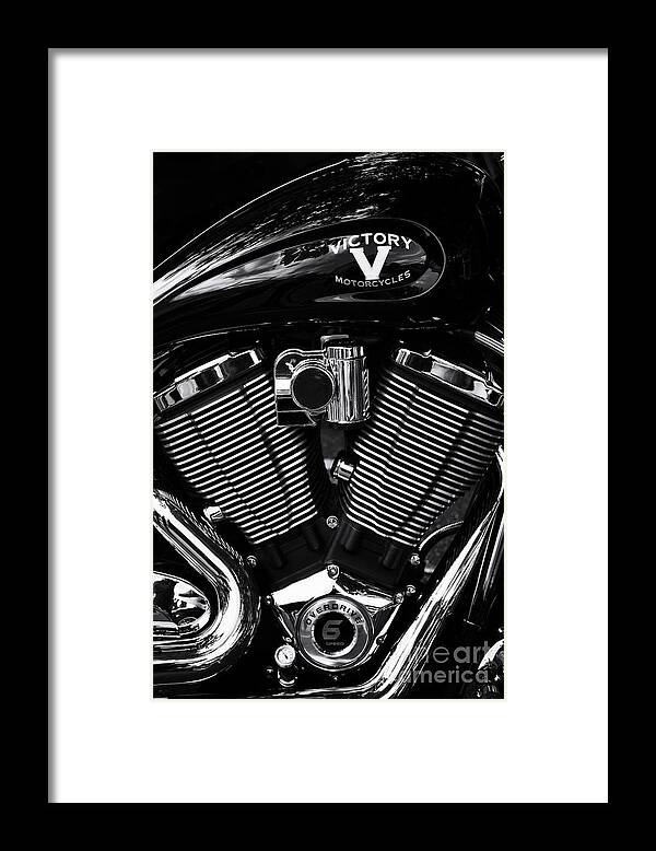 Victory Framed Print featuring the photograph V for Victory by Tim Gainey