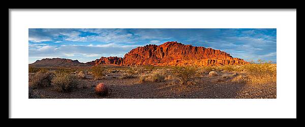  Arid Framed Print featuring the photograph Valley of Fire by Darren Bradley