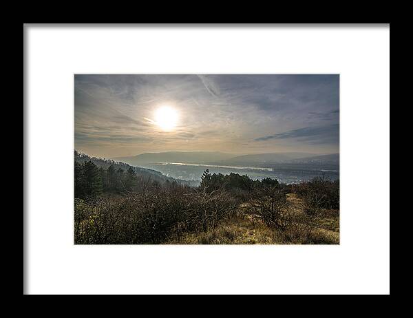 River Framed Print featuring the photograph Valley Of The River Danube by Andreas Berthold