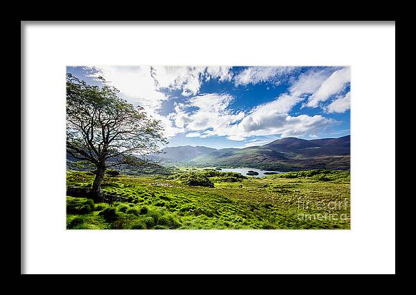 National Framed Print featuring the photograph Valley seen from Ladies View by Daniel Heine