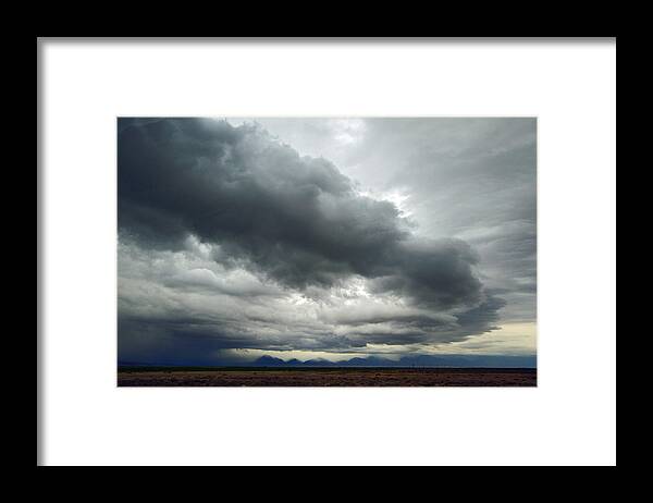 Altitude10k Photography Framed Print featuring the photograph Valley Storm by Jeremy Rhoades