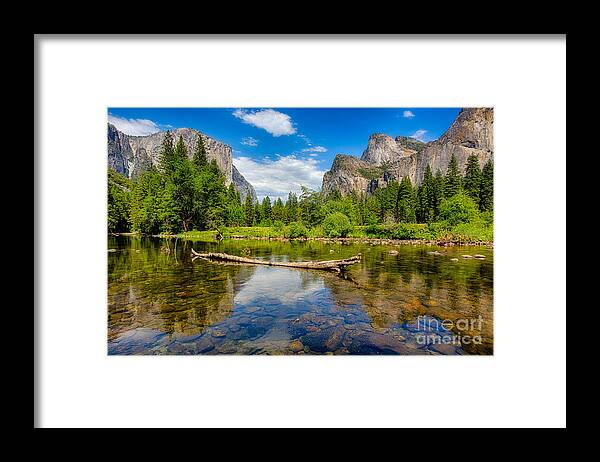 Landscape Framed Print featuring the photograph Valley View by Mimi Ditchie