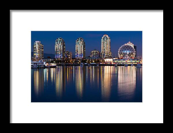 Vancouver Framed Print featuring the photograph Vancouver Postcard by Alexis Birkill