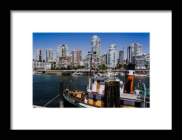 Vancouver Framed Print featuring the photograph Vancouver Views by Kathy Bassett