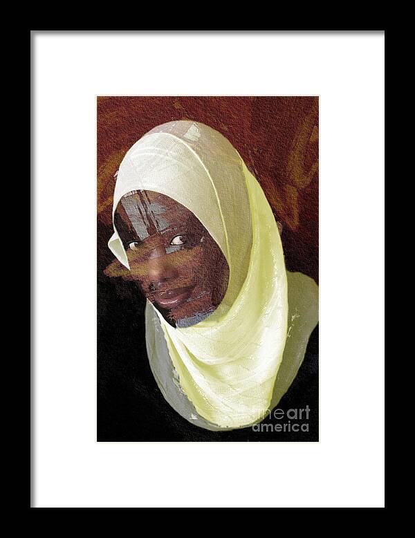 African Women Framed Print featuring the photograph Veiling Mama Africa by Morris Keyonzo