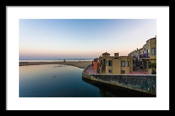 Capitola Framed Print featuring the photograph Venetian Hotel Capitola by Tommy Farnsworth
