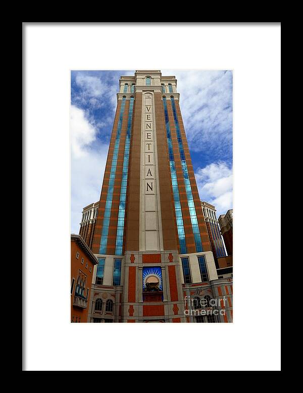 Venetian Framed Print featuring the photograph Venetian - Las Vegas by Mark Valentine