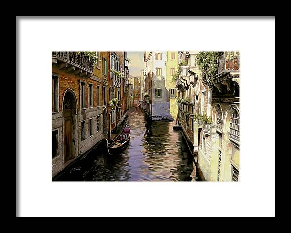 Venice Framed Print featuring the painting Venezia Chiara by Guido Borelli