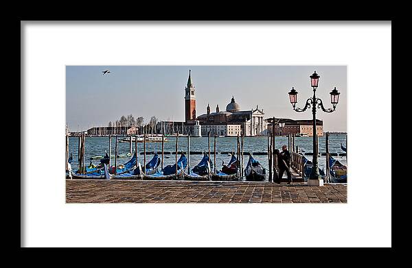 Italia Framed Print featuring the photograph Venice by Sonny Marcyan