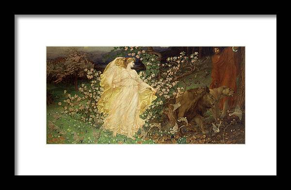 William Blake Richmond Framed Print featuring the painting Venus and Anchises by William Blake Richmond