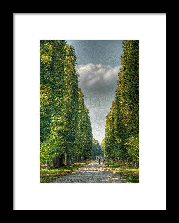 Versailles Framed Print featuring the photograph Versailles Promenade by Michael Kirk