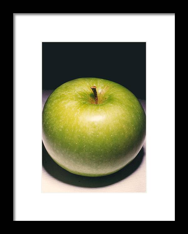 Granny Smith Framed Print featuring the photograph Verte by Tom Baptist