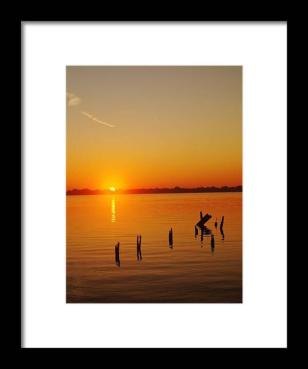 Sunrise Framed Print featuring the photograph Vertical Ascent by Daniel Thompson