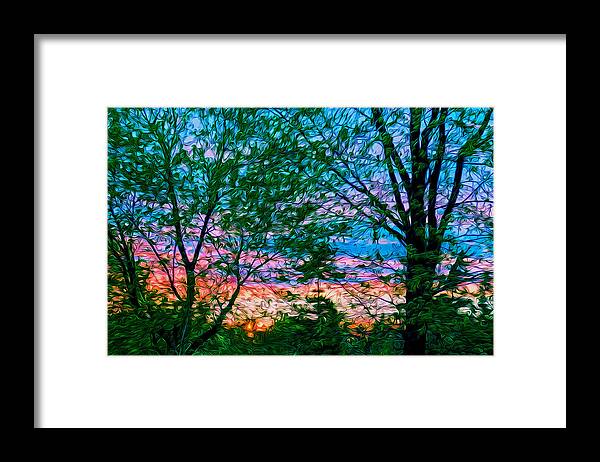 Morning Framed Print featuring the photograph Very Early in the Morning by Celso Bressan