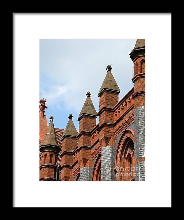 Victorian Framed Print featuring the photograph Victorian Orange by Ann Horn