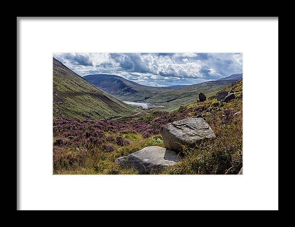 Silent Valley Framed Print featuring the photograph View from Ben Crom by Nigel R Bell