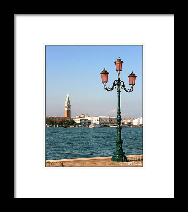 Venezia Framed Print featuring the photograph View from the Giudecca by Mariarosa Rockefeller