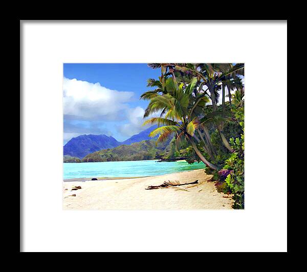 Hawaii Framed Print featuring the photograph View from Waicocos by Kurt Van Wagner