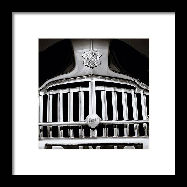 Buick Framed Print featuring the photograph Vintage Buick Eight by Shaun Higson