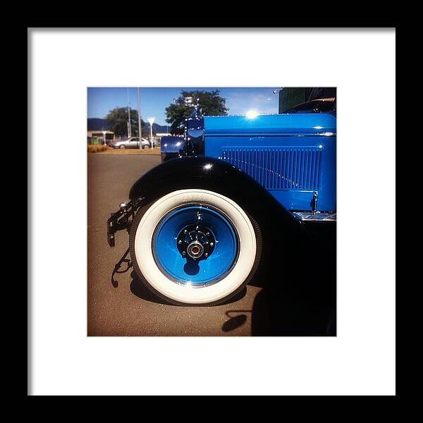 Vintage Framed Print featuring the photograph #vintage #car by Brent McGilvary