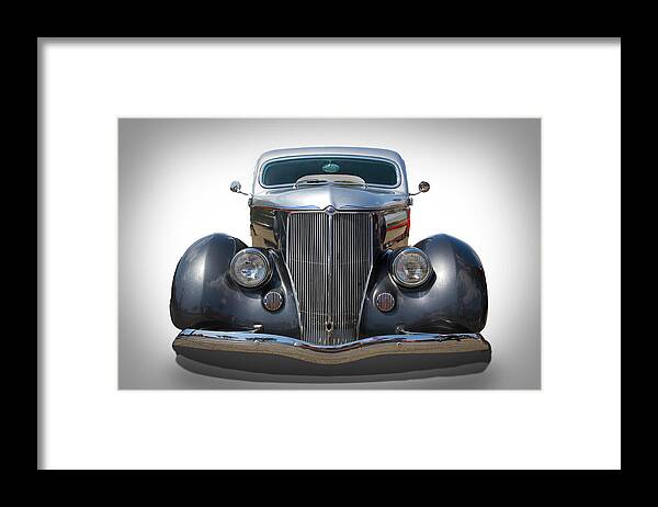 Automobile Framed Print featuring the photograph Vintage Ford by Peter Tellone