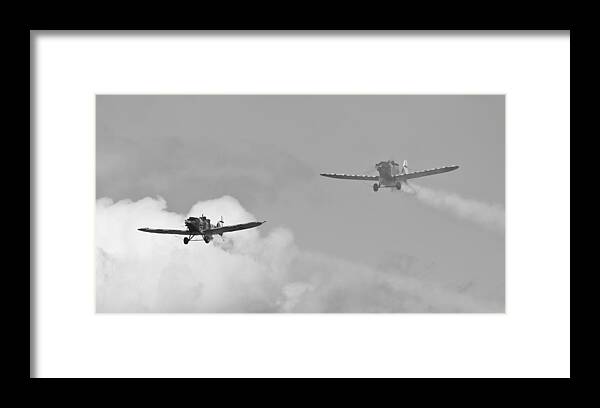 Junkers Cl1 Framed Print featuring the photograph Vintage Junkers CL1 by Maj Seda
