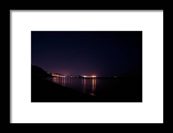 Violet Framed Print featuring the photograph Violet Night by AM FineArtPrints