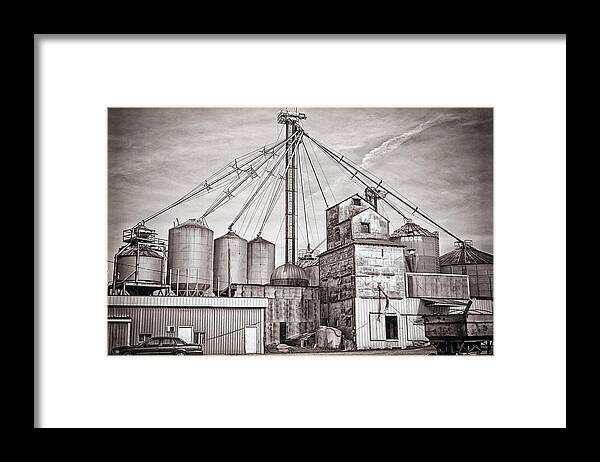 East Leroy Framed Print featuring the photograph Voyces Mill by Sennie Pierson