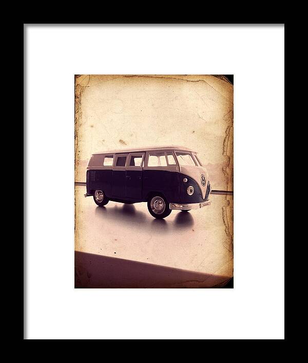 Vw Framed Print featuring the photograph VW Micro Bus Redux by Richard Reeve