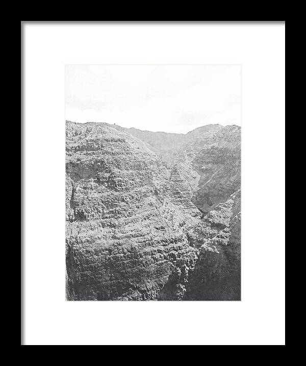 Frank Wilson Framed Print featuring the photograph Waiamea Canyon Kauai II by Frank Wilson