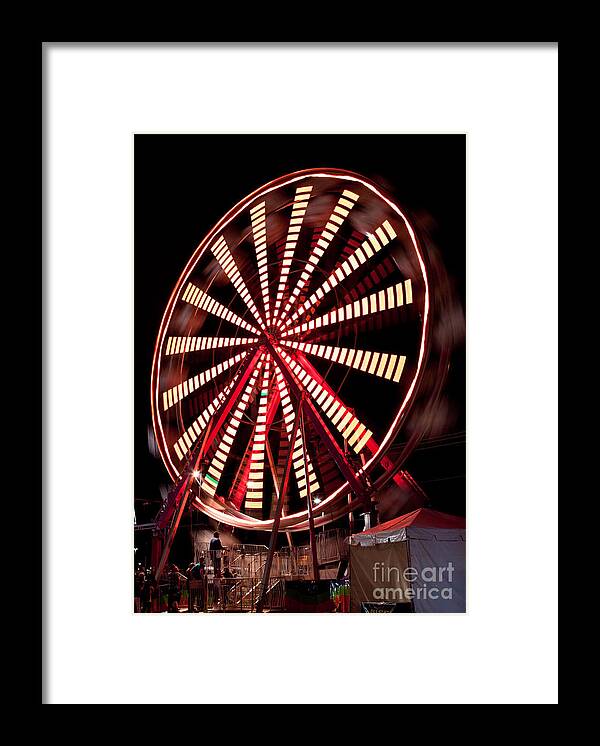 State Fair Framed Print featuring the photograph Waiting A Turn by Roselynne Broussard