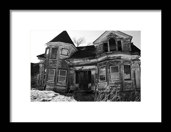 House Framed Print featuring the photograph Waiting by Becca Wilcox