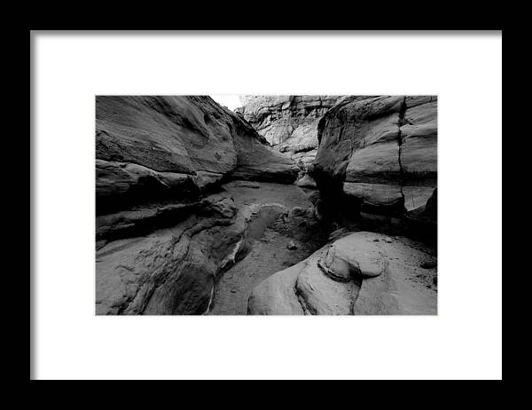 Borrego Desert Framed Print featuring the photograph Walk Through The Wash by Jeremiah John McBride
