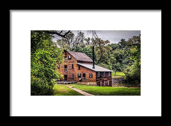 Grist Mill Framed Print featuring the photograph Walk To The Mill by Ray Congrove