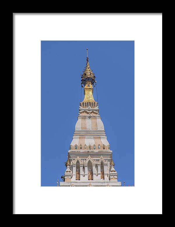 Scenic Framed Print featuring the photograph Wat Chedi Liem Chedi Liem Pinnacle DTHCM0823 by Gerry Gantt