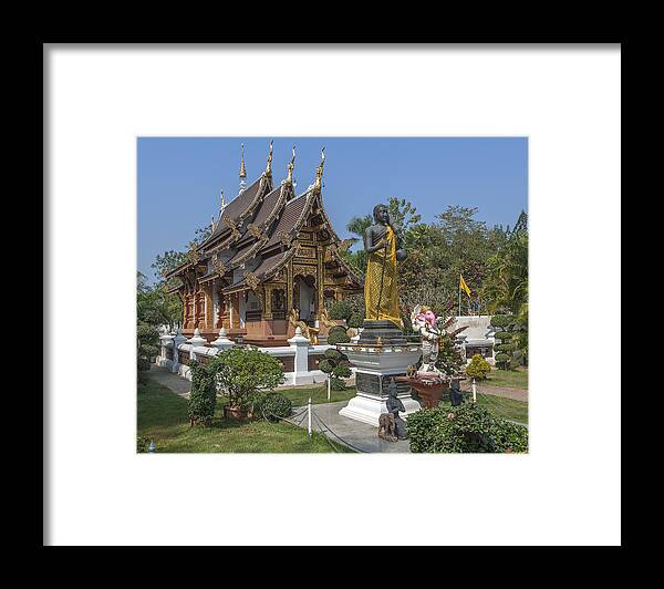 Scenic Framed Print featuring the photograph Wat Chedi Liem Phra Ubosot DTHCM0831 by Gerry Gantt