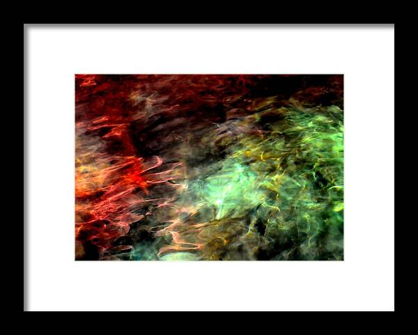 Water Framed Print featuring the photograph Water Colors by Deena Stoddard