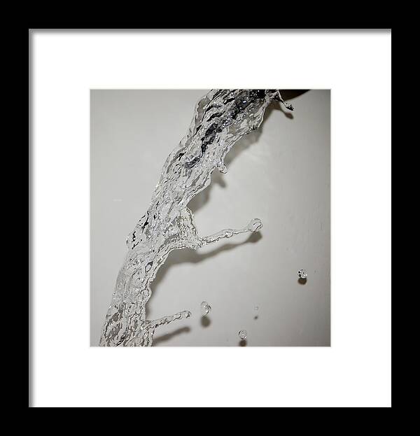 Linda Brody Framed Print featuring the photograph Water I by Linda Brody