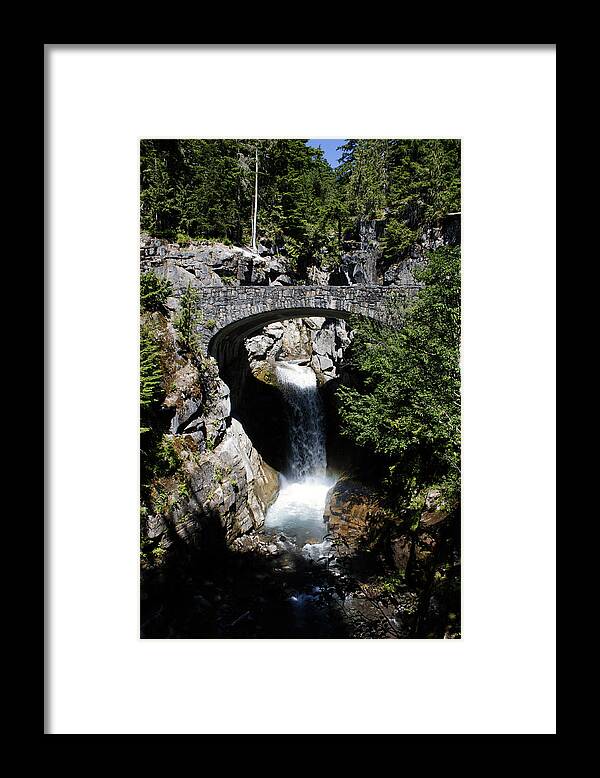 Bridges Framed Print featuring the photograph Water Under the Bridge by Edward Hawkins II