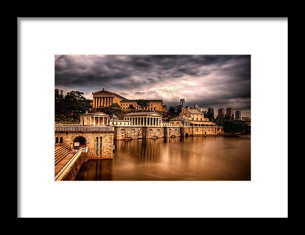 Philadelphia Framed Print featuring the photograph Water Works by Rob Dietrich