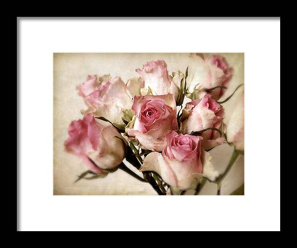 Flowers Framed Print featuring the photograph Watercolor Bouquet by Jessica Jenney